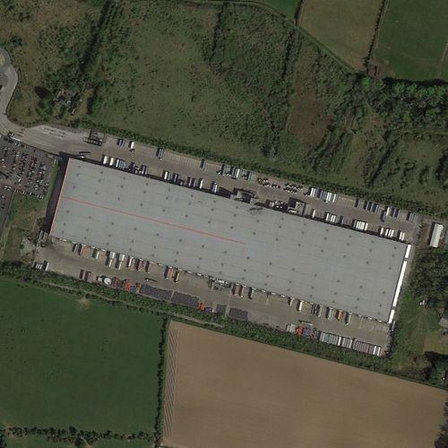 Tesco Donabate Distribution Center in Donabate, Ireland (Google Maps)