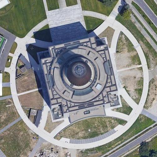 Temple of Divine Providence in Warsaw, Poland (Google Maps)