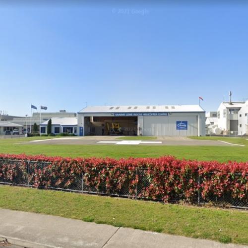 Hastings Hospital Heliport in Hastings, New Zealand (Google Maps)