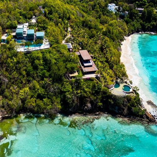 Southside Mustique villas in Mustique Island, Saint Vincent and the