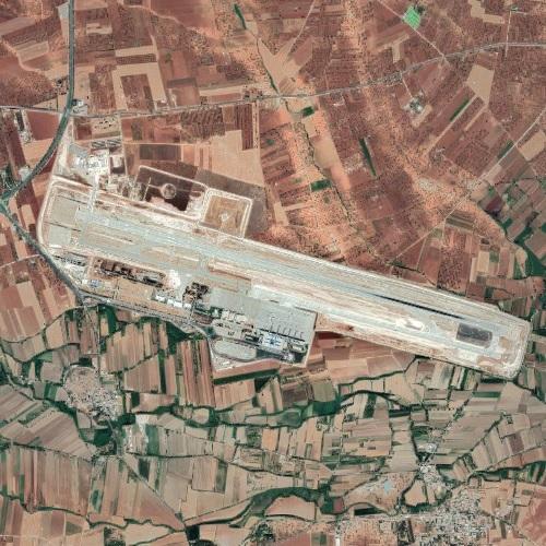 Gaziantep Oğuzeli Airport in Gaziantep, Turkey (Google Maps)