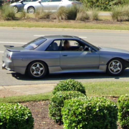 Nissan Skyline R32 GTR in Yorktown, VA (Google Maps)