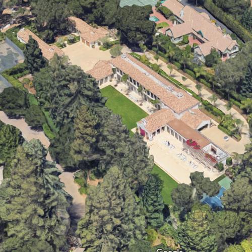 Atherton Spanish Colonial Villa in Atherton, CA (Google Maps)