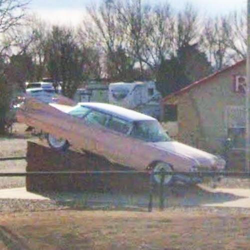 Pink Cadillac in Amarillo, TX (Google Maps) (2)