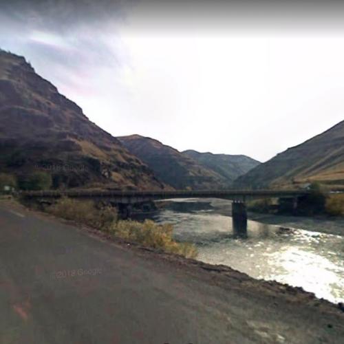 Grande Ronde River Bridge in Asotin, WA (Google Maps)
