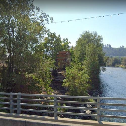 Burbank Homestead Waterwheel in Cashmere, WA (Google Maps)