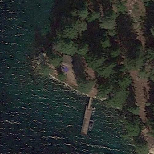 Flick Creek Shelter in Stehekin, WA (Google Maps)
