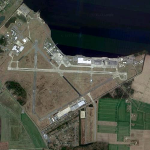 Elizabeth City Regional Airport in Elizabeth City, NC (Google Maps)