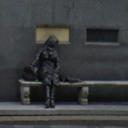 Eleanor Rigby statue in Liverpool, United Kingdom (Google Maps)
