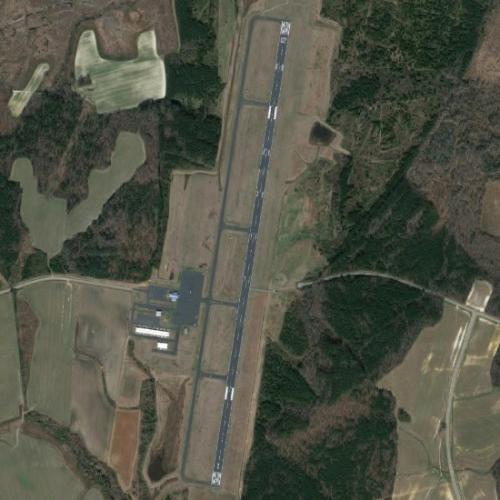 HalifaxNorthampton Regional Airport in Halifax, NC (Google Maps)