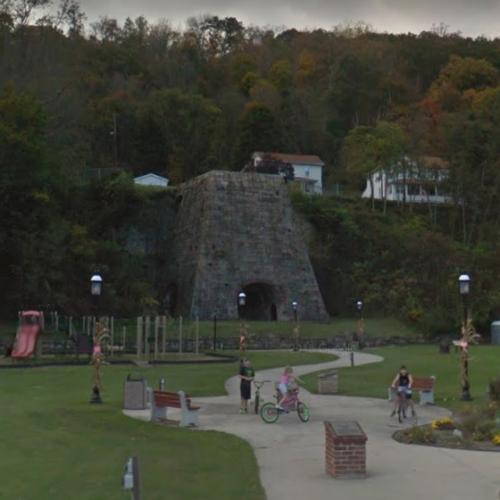 Lonaconing Furnace in Lonaconing, MD (Google Maps)