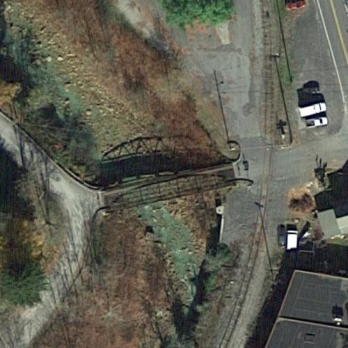 Waverly Street Bridge in Westernport, MD (Google Maps)