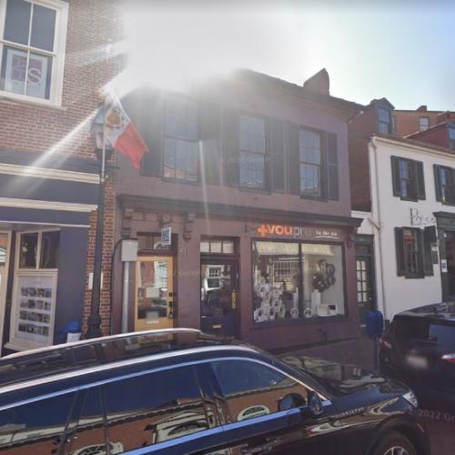 Old City Hall and Engine House in Annapolis, MD (Google Maps)