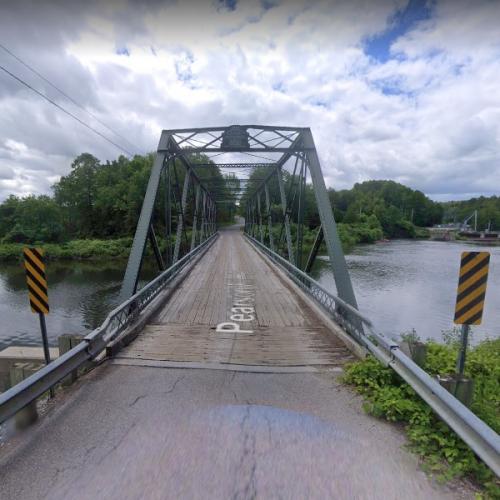 Bridge 26 in New Haven, VT (Google Maps)