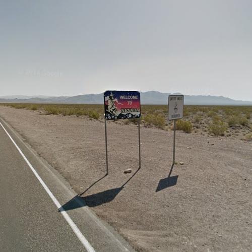 to Nevada sign in Rhyolite, NV (Google Maps) (2)