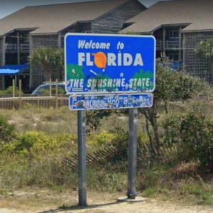 Welcome to Florida sign in Pensacola, FL - Virtual Globetrotting