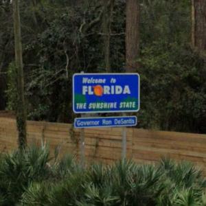 Welcome to Florida sign in Pensacola, FL (#2) - Virtual Globetrotting