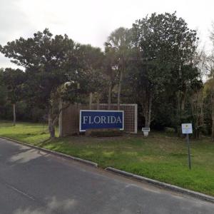 Florida sign in Becker, FL (#2) - Virtual Globetrotting