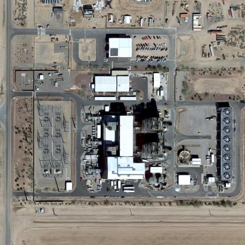 Desert Basin Power Plant in Casa Grande, AZ (Google Maps)