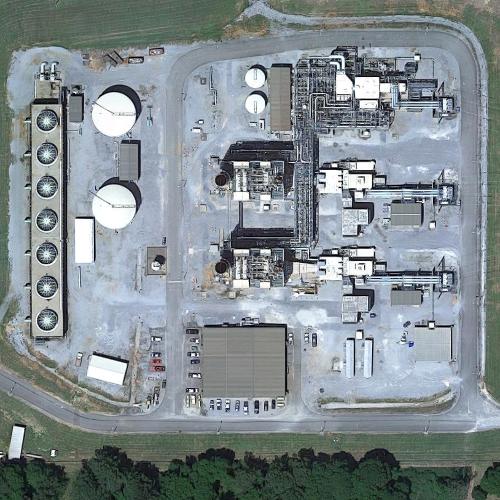 McWilliams Power Plant in Gantt, AL (Google Maps)