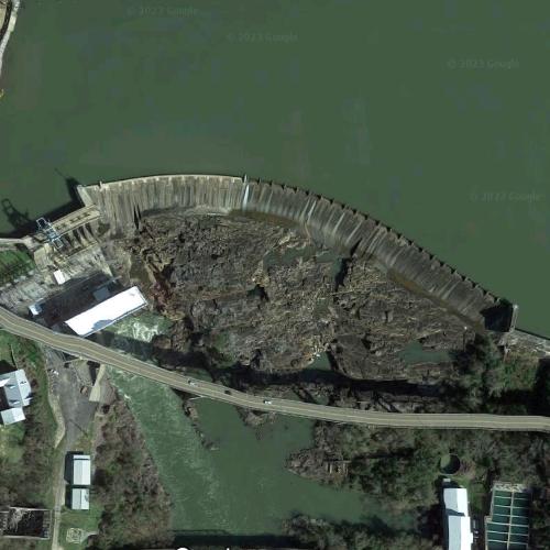 Thurlow Hydroelectric Generating Plant in Tallassee, AL (Google Maps)