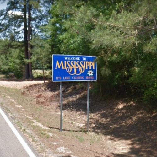 to Mississippi sign in Osyka, MS (Google Maps) (9)