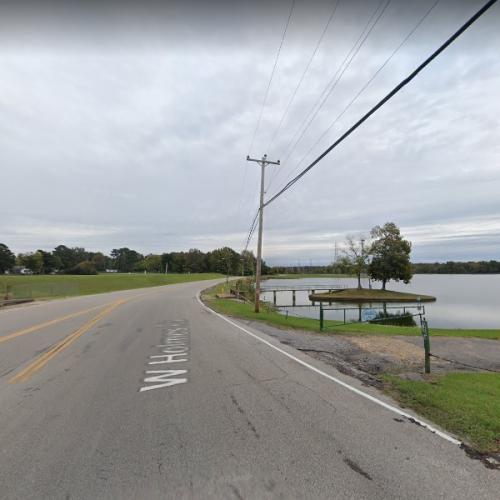 Coro Lake Dam in Memphis, TN (Google Maps)