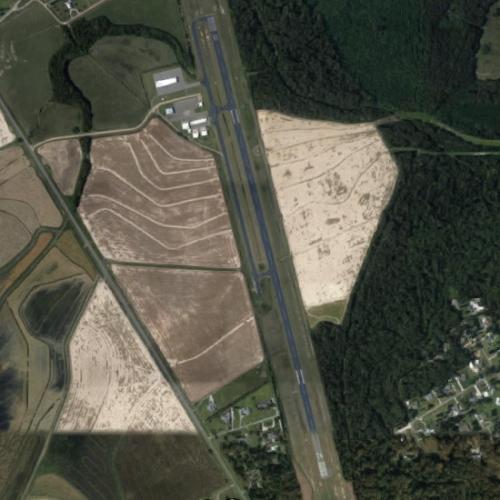 Eunice Airport in Eunice, LA (Google Maps)