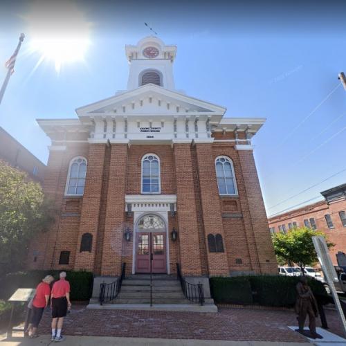 Adams County Courthouse (Pennsylvania) in Gettysburg, PA (Google Maps)