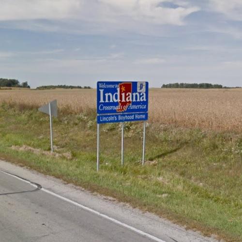 to Indiana sign in Portland, IN (Google Maps) (5)