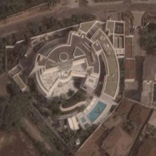 Folorunsho Alakija's House in Lagos, Nigeria (Google Maps)
