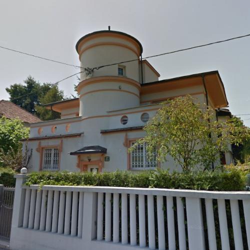 'Villa Stadion' by Jože Plečnik in Ljubljana, Slovenia (Google Maps)