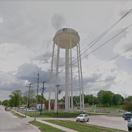 Mexico water tower, Missouri in Mexico, MO (Google Maps)