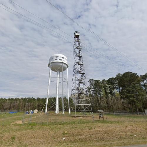 Crossroads Fire Tower in North Crossett, AR (Google Maps)