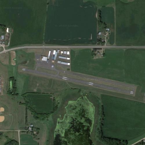 Maple Lake Municipal Airport in Maple Lake, MN (Google Maps)