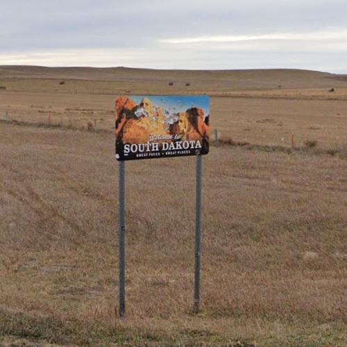 to South Dakota sign in Lodgepole, SD (Google Maps) (2)