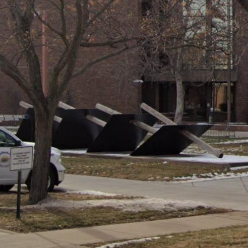 'Hoe Down' by Guy Dill in Huron, SD (Google Maps)