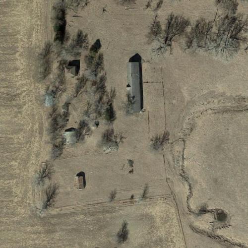 John Frydrych Farmstead in Tyndall, SD (Google Maps)