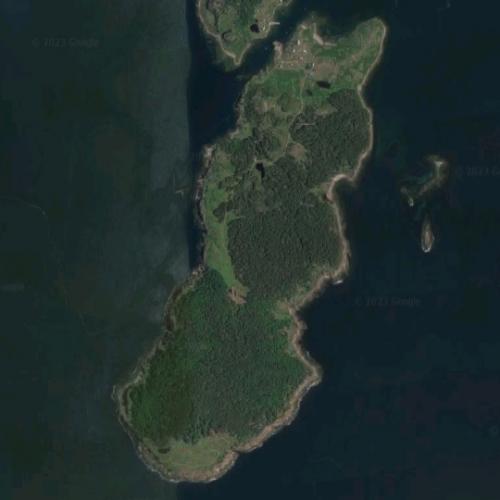 Allen Island (Maine) in St. ME (Google Maps)