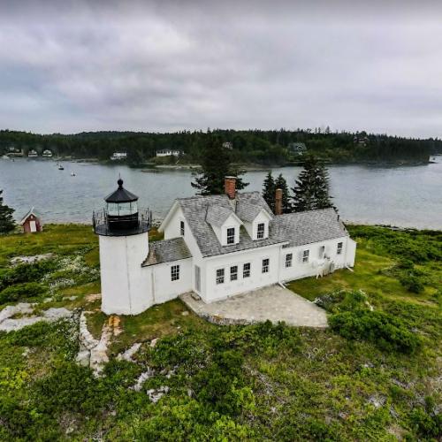 Pumpkin Island Light in Brooksville, ME (Google Maps)