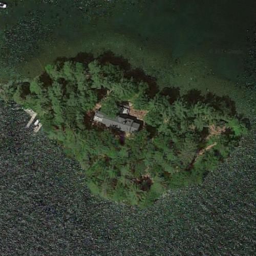 Steamboat Island in Lovejoy Sands, NH Virtual Globetrotting