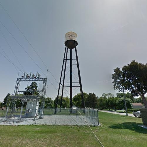 Franklin water tower, NE in Franklin, NE (Google Maps)