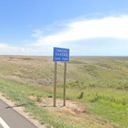 Leaving Kansas, Come Again in Buttermilk, KS (Google Maps)