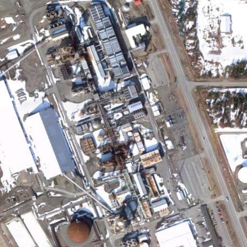Tesoro Kenai Cogeneration Plant in Nikiski, AK (Google Maps)