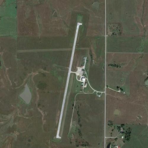 Eureka Municipal Airport in Eureka, KS (Google Maps) (2)