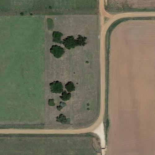 Waldron Cemetery in Waldron, KS (Google Maps)