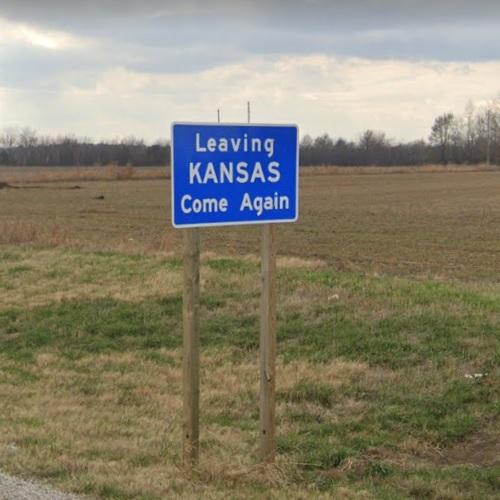 Leaving Kansas, Come Again in Chetopa, KS (Google Maps)