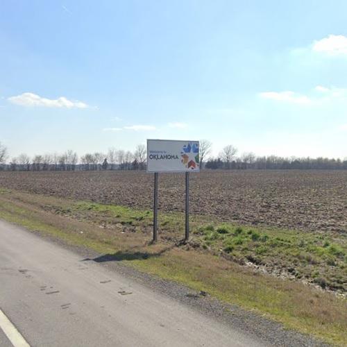 to Oklahoma sign in Welch, OK (Google Maps) (10)