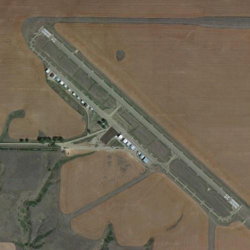 SherWood Airport in Plentywood, MT (Google Maps)