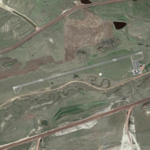 Colstrip Airport in Colstrip, MT (Google Maps)